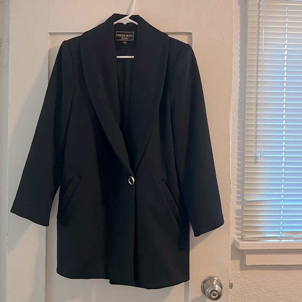 Kristin Blake Wool Coat 4P